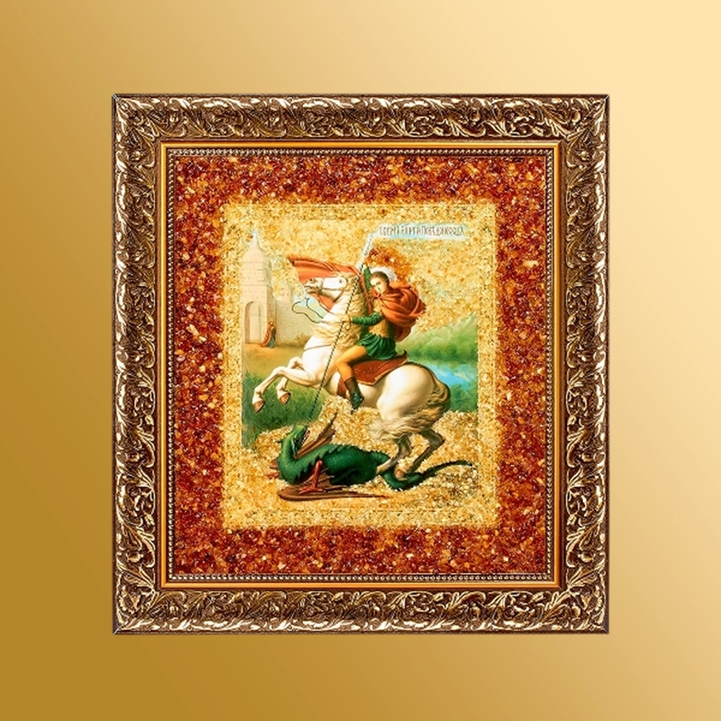 Иконы из янтаря коллажи